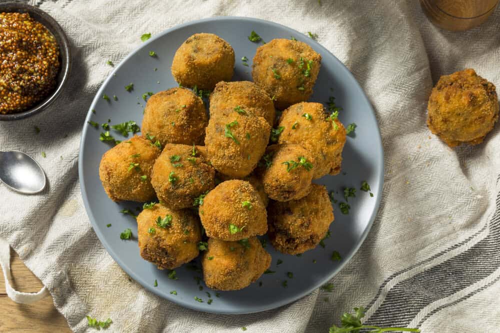 Bitterballen - A Dutch treat you can find in many Curacao restaurants